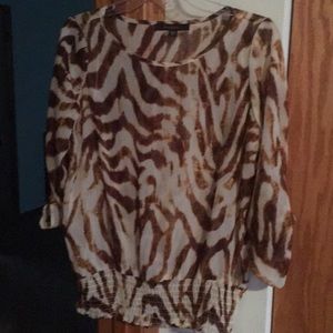 NWOT sheer blouse!